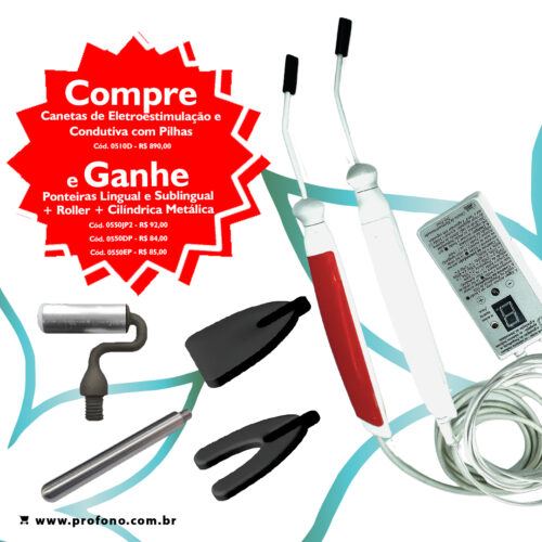 COMPRE Canetas de Eletroestimulação e Condutiva E GANHE Ponteiras