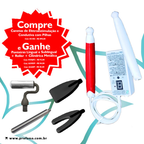 COMPRE Canetas de Eletroestimulação e Condutiva E GANHE Ponteiras