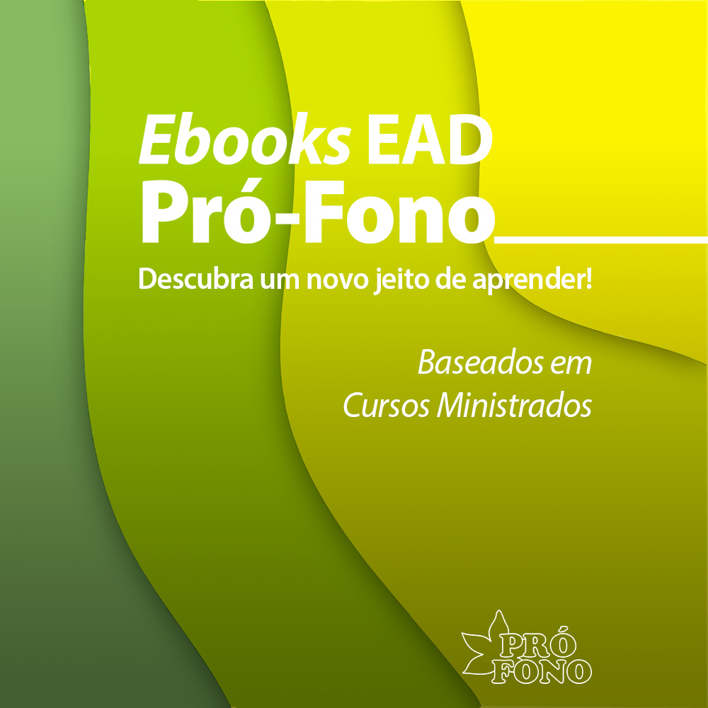 Ebooks EaD Pró-Fono: Deglutição