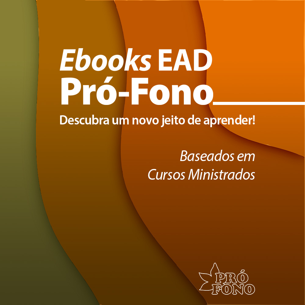 Ebooks EaD Pró-Fono: Disfagias