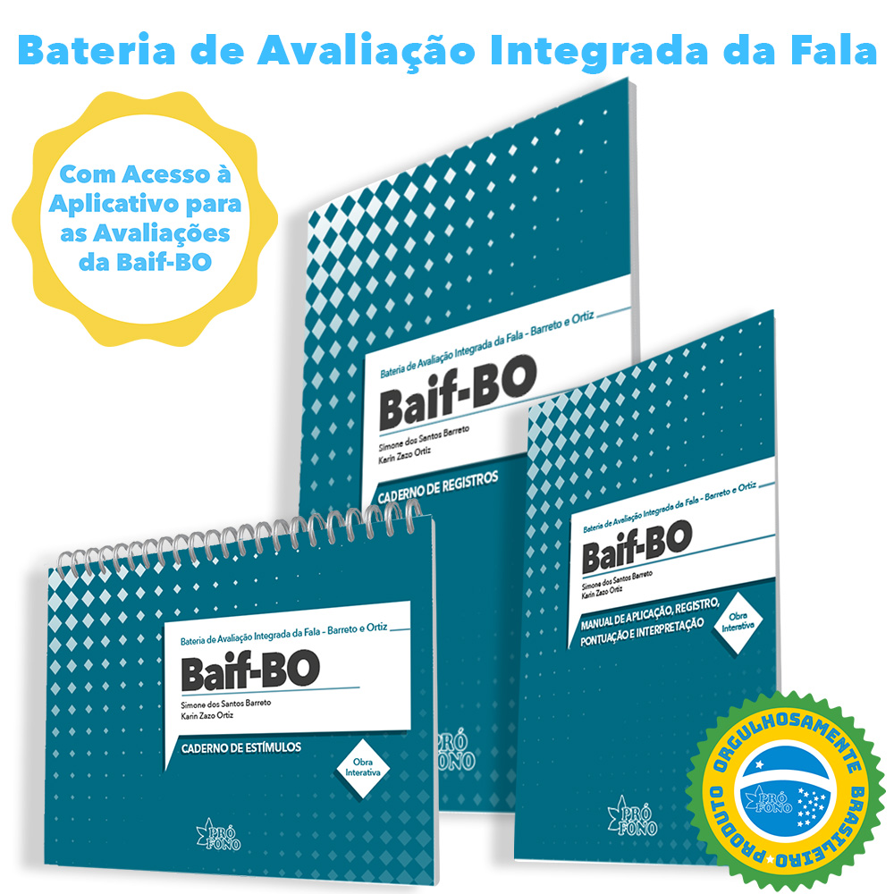 home 2 Bateria de Avaliação Integrada da Fala - Barreto e Ortiz (Baif-BO)
