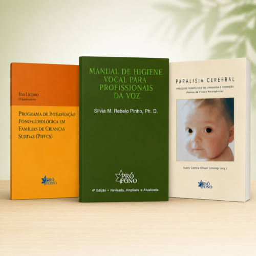 home Biblioteca Essencial da Fonoaudiologia – Promoção Especial