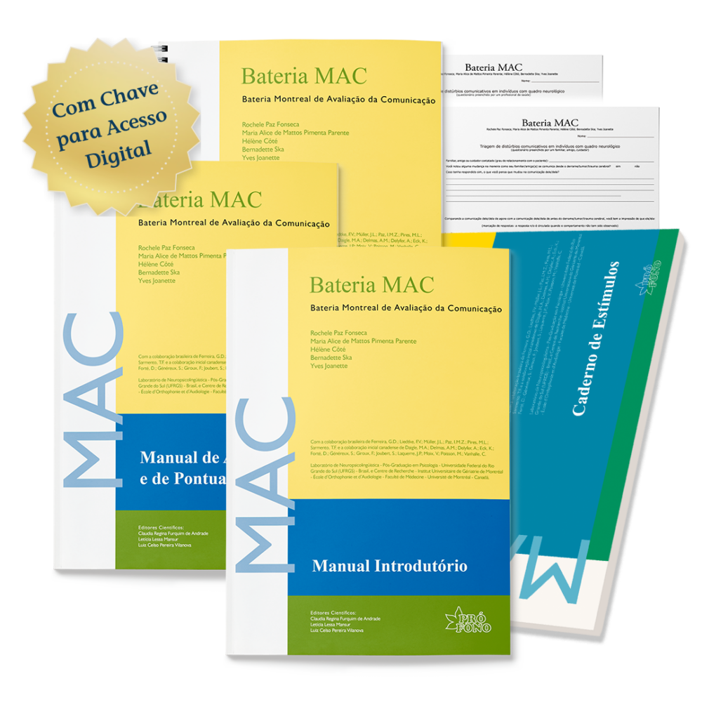 1035 Bateria MAC - Instrumento Completo de Avaliação da Comunicação
